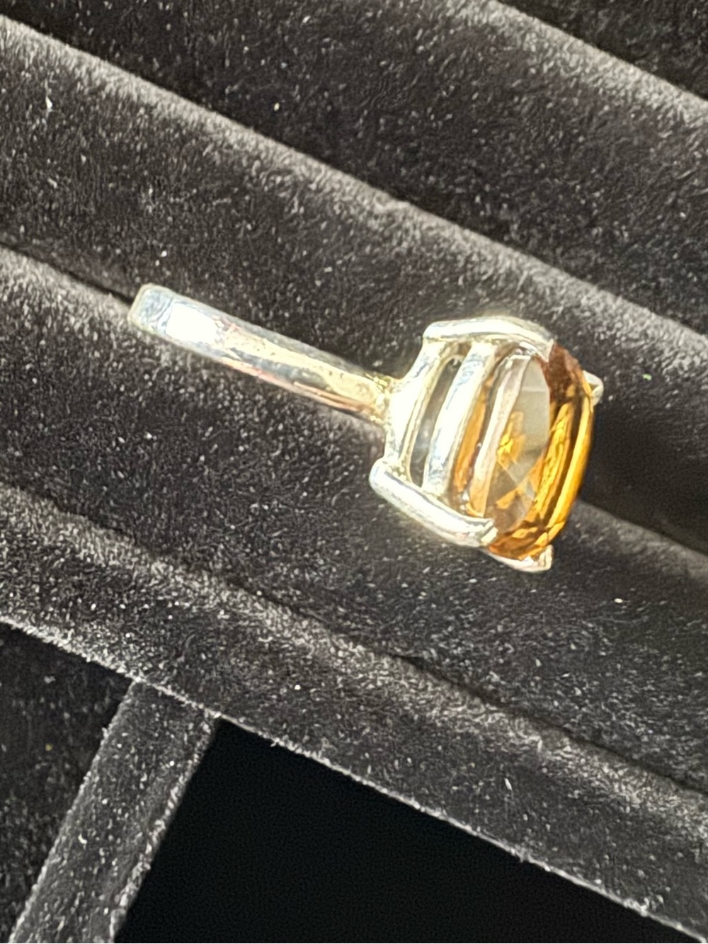 TOURMALINE Ring, set in silver, size 10.25, Very Good Pre-Owned Condition - Picture 6 of 16
